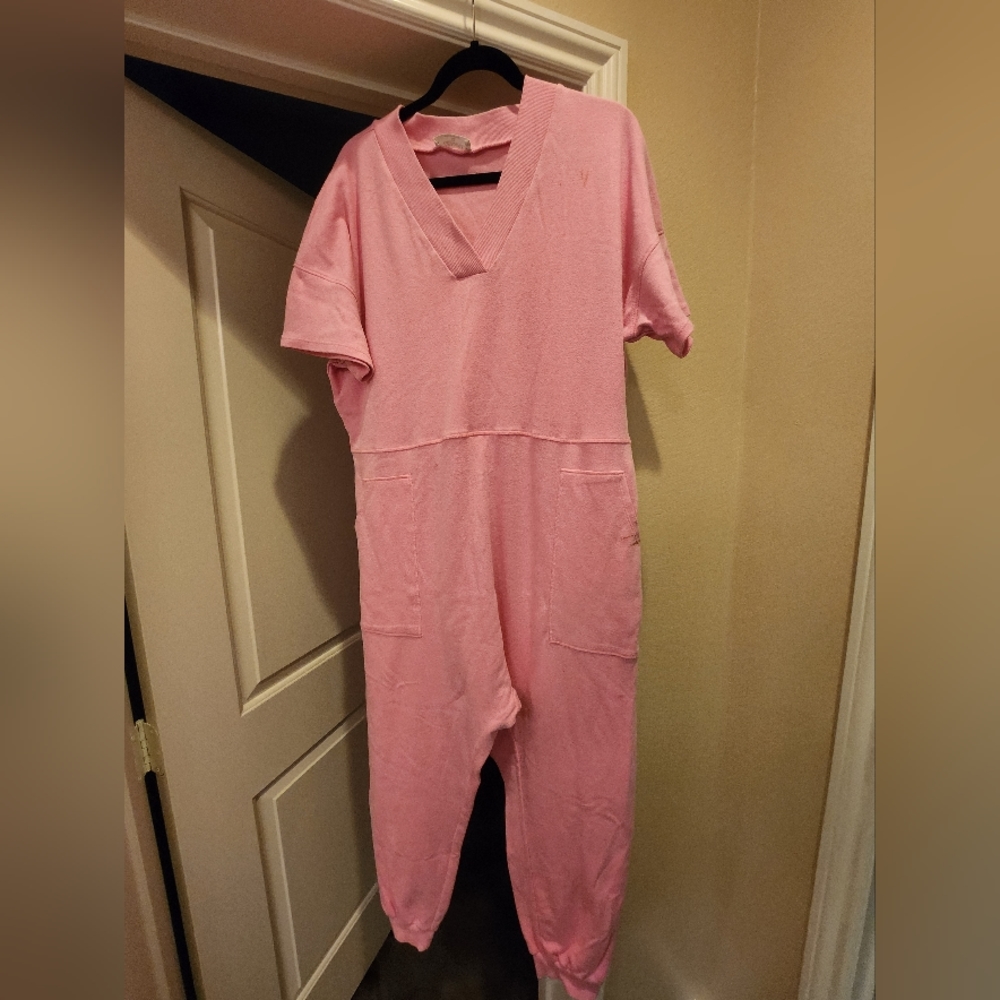 DRESSED IN LALA- KEEP IT COOL ONESIE Bubblegum Pink